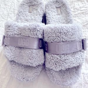 Light Purple Size 11 Ugg Platform Slippers - Gently Used